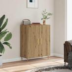 vidaXL Dressoir 69,5x34x90 cm bewerkt hout artisanaal, Huis en Inrichting, Kasten | Dressoirs, Verzenden, Nieuw, Overige houtsoorten