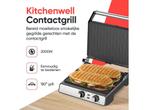 Kitchenwell Contactgrill - Tosti apparaat - Grill apparaat -, Verzenden, Nieuw