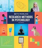 Research Methods in Psychology 9780393617542 Beth Morling, Verzenden, Zo goed als nieuw, Beth Morling
