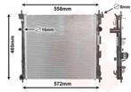 RADIATOR VOOR NISSAN EVALIA 2010- 21410JX51A, Ophalen of Verzenden, Nieuw
