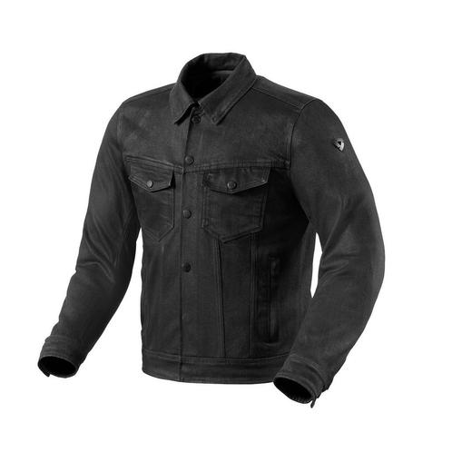 REVIT! Trucker Jas Zwart, Motoren, Kleding | Motorkleding, Heren, Nieuw met kaartje, Jas | textiel, Verzenden