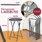 KESSER® Bartafel - Bistrotafel - Klaptafel - 110cm - Antraci, Verzenden, Nieuw