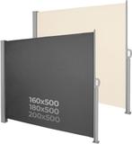 Windscherm uittrekbaar - Oprolbaar - Uitschuifbaar - Camping, Verzenden, Zo goed als nieuw