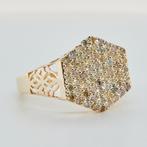 Zonder Minimumprijs - Ring 14 kt. - 0.91ct. tw. Diamant, Sieraden, Tassen en Uiterlijk, Ringen, Nieuw