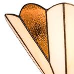 Tiffany wandlamp – Waaier-vormige stijl – B 25 × H 14 cm, Verzenden, Nieuw