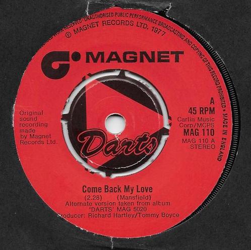 Single vinyl / 7 inch - Darts - Come Back My Love, Cd's en Dvd's, Vinyl Singles, Zo goed als nieuw, Verzenden