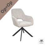 Actie! Eetkamerstoel Paris | Draaibaar | Hout/metalen poot, Huis en Inrichting, Stoelen, Overige kleuren, Nieuw, Ophalen of Verzenden