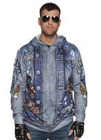 Fotorealistische hoodie biker, Ophalen of Verzenden, Nieuw