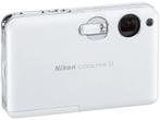 Nikon Coolpix S1 Digitale Compact Camera - Wit, Verzenden, Zo goed als nieuw