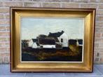 Gaston de Fleurquin (1921-) - Boerderijen, Antiek en Kunst, Kunst | Schilderijen | Klassiek