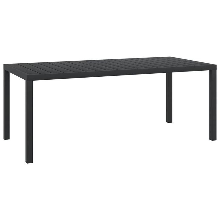 Luxe Tuinbank 185cm HKC Aluminium | OP = OP | 46%, Tuin en Terras, Tuintafels, Rechthoekig, Nieuw, Aluminium, Ophalen of Verzenden
