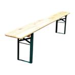 Opklapbare bierbank | 220 (L) x 35 (B) cm, Verzenden, Nieuw in verpakking