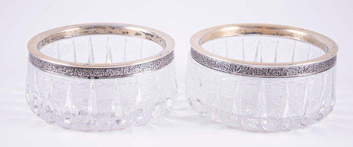 875 Hallmark - Kom - Zilver, Kristal, Antiek en Kunst, Antiek | Goud en Zilver