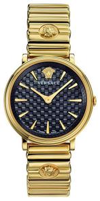 Versace VE8101519 V-Circle dames horloge 38 mm, Nieuw, Overige merken, Staal, Staal