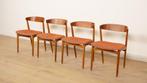 Set van 4 Farstrup eetkamerstoelen – Deens design vintage, Huis en Inrichting, Stoelen, Ophalen of Verzenden, Nieuw