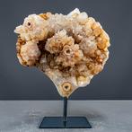 Bijzondere kwarts op standaard met opvallende, Verzamelen, Mineralen en Fossielen