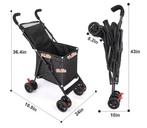 Opvouwbare Boodschappentrolley Lichtgewicht en Draagbaar, Verzenden, Nieuw