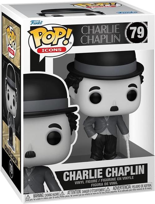 Funko Pop! - Charlie Chaplin #79 | Funko - Hobby Artikelen, Verzamelen, Poppetjes en Figuurtjes, Nieuw, Verzenden