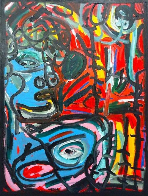 0xec6d0 (XX-XXI) - Fauviste N°2 of 13, Antiek en Kunst, Kunst | Schilderijen | Modern