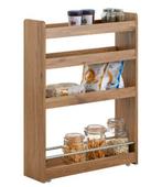 Smalle Rolwagen 81cm – 4 Niveaus Keuken- of Badkamerrek, Huis en Inrichting, Verzenden, Nieuw