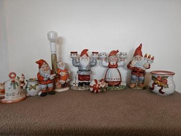 Kerstdecoratie - Porselein beschikbaar voor biedingen