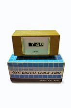 Klok - Jeco Co. Ltd. – Digital Flip Clock AR01 - Hout -, Antiek en Kunst