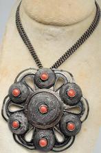 Zonder Minimumprijs - Halsketting Zilver Koraal, Sieraden, Tassen en Uiterlijk, Kettingen, Nieuw