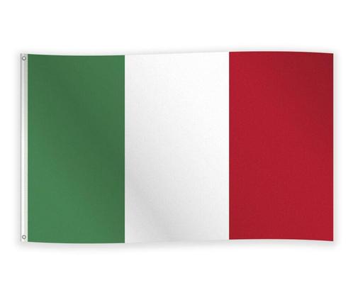 Vlag Italie 1,5m, Hobby en Vrije tijd, Feestartikelen, Nieuw, Verzenden