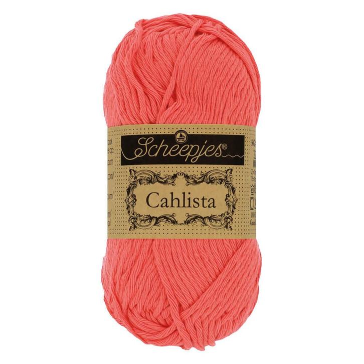 Scheepjes Cahlista 50g - 252 Watermelon, Hobby en Vrije tijd, Breien en Haken, Breien of Haken, Nieuw, Wol of Garen, Ophalen of Verzenden