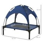TRUUSK Verhoogd Hondenbed Buiten Met Baldakijn UV-Beschermin, Dieren en Toebehoren, Honden-accessoires, Verzenden, Nieuw