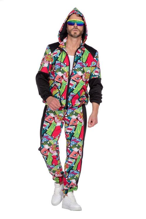 Pop-Art Trainingspak Kyle, Kleding | Dames, Carnavalskleding en Feestkleding, Nieuw, Ophalen of Verzenden