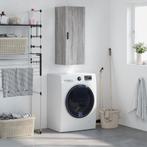 vidaXL Hangkast 34,5x34x90 cm grijs sonoma eikenkleurig, Huis en Inrichting, Kasten | Buffetkasten, Minder dan 50 cm, Verzenden