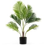 LIVSK Kunstmatige Goudpalm Set van 2 - Realistische Tropisch, Verzenden, Nieuw