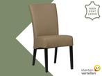 Leren eetkamerstoel Just - Toledo Mocca (taupe/bruin) -, Huis en Inrichting, Stoelen, Overige kleuren, Bohemian, Eigentijds, Klassiek, Retro, Romantisch, Scandinavisch