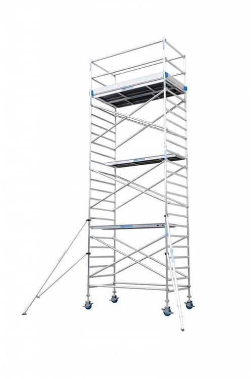 Euroscaffold rolsteiger budget 8,2, Doe-het-zelf en Verbouw, Steigers, 5 meter of hoger, Nieuw, Rolsteiger of Kamersteiger