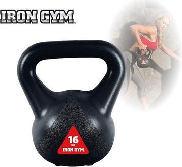 2dekans | Kettlebell Workout - 16kg - Iron Gym beschikbaar voor biedingen