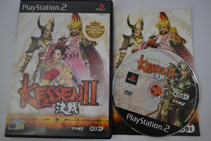Kessen II (PS2 PAL), Spelcomputers en Games, Games | Sony PlayStation 2, 1 speler, Zo goed als nieuw, Verzenden