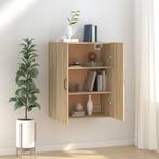 vidaXL Hangkast 69,5x34x90 cm bewerkt hout sonoma, Verzenden, Nieuw