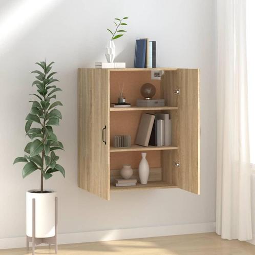 vidaXL Hangkast 69,5x34x90 cm bewerkt hout sonoma, Huis en Inrichting, Kasten | Overige, Nieuw, Verzenden