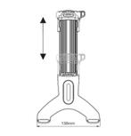 Scanstrut Rokk Mini - Universele Tablet Houder, Watersport en Boten, Ophalen of Verzenden, Nieuw