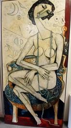 Bruno Landi (1941) - Donna con Collana, Antiek en Kunst
