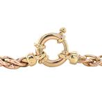 Gouden vintage vossenstaart armband 14 krt, Sieraden, Tassen en Uiterlijk, Armbanden, Ophalen of Verzenden, Nieuw