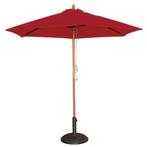 Parasol rond rood 2,5 meter Bolero, Verzenden, Nieuw in verpakking