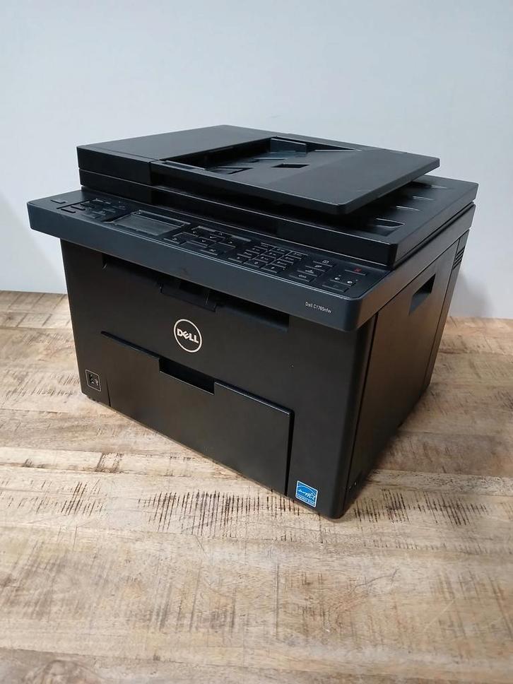 Dell C1765nfw laserprinter, zwart, Zakelijke goederen, Kantoor en Winkelinrichting | Kantoormeubilair en Inrichting, Ophalen