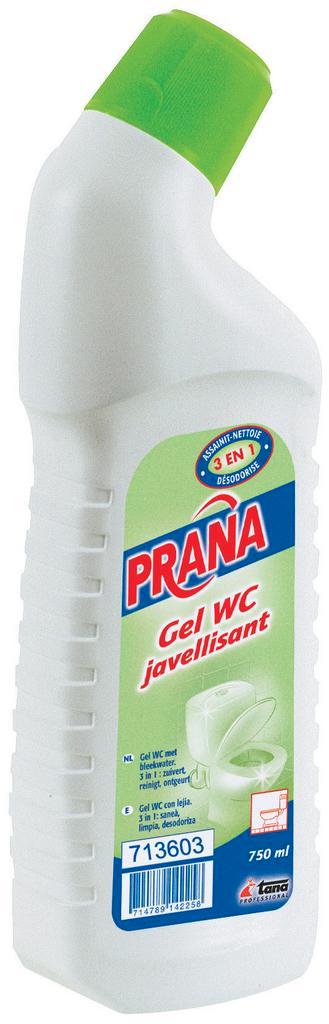 Tana Prana WC Gel - 12 x 750 ml, Huis en Inrichting, Schoonmaakartikelen, Verzenden