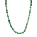 Vintage turkoois collier met gouden sluiting 14 kt, Ophalen of Verzenden, Nieuw