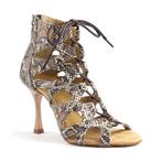 PD804 NET Dansschoenen Slangenprint, Verzenden, Nieuw