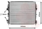 RADIATOR VOOR NISSAN KUBISTAR 2003-2008 8200072712, Ophalen of Verzenden, Nieuw