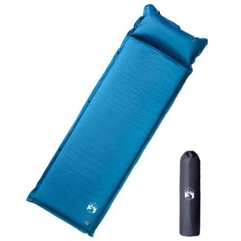 vidaXL Kampeermatras met kussen zelfopblazend 1-persoons, Caravans en Kamperen, Slaapzakken, Nieuw, Verzenden