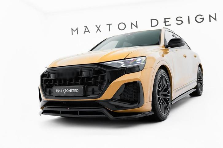 Front Splitter voor Audi Q8 Mk1 Facelift, Auto diversen, Tuning en Styling, Ophalen of Verzenden